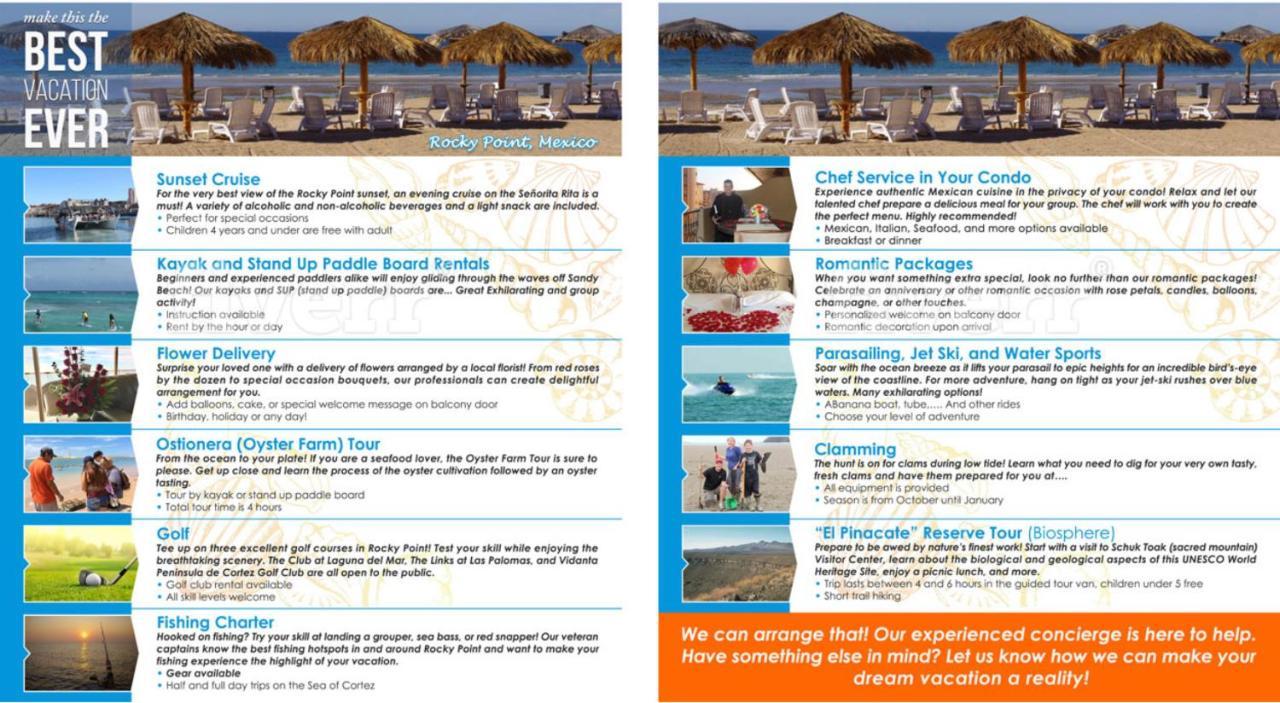 Sonoran Sea Resort Beachfront Penthouse Puerto Peñasco Buitenkant foto